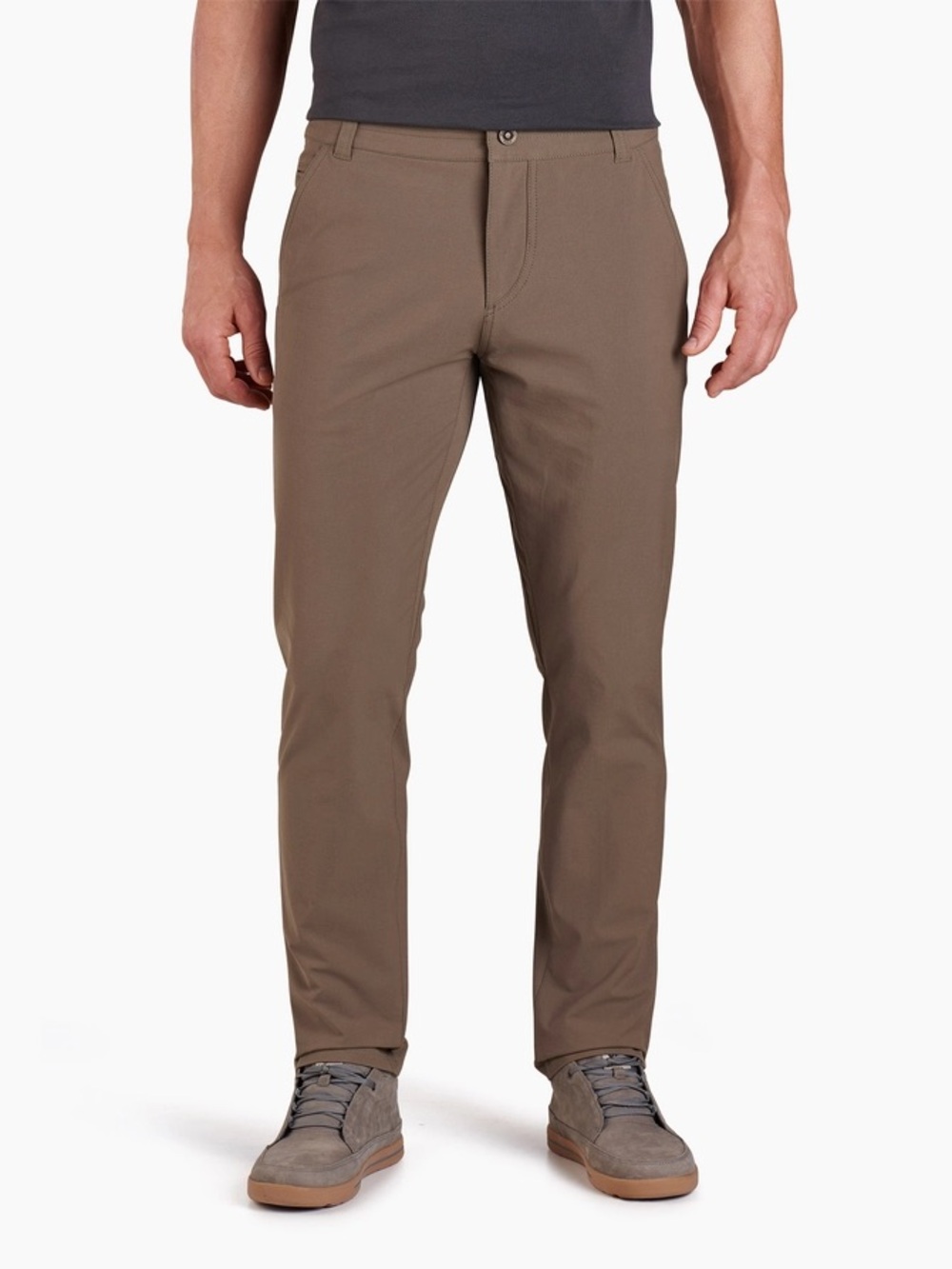 KÜHL Resistor Chino Straight Leg Pants in Stone Brown